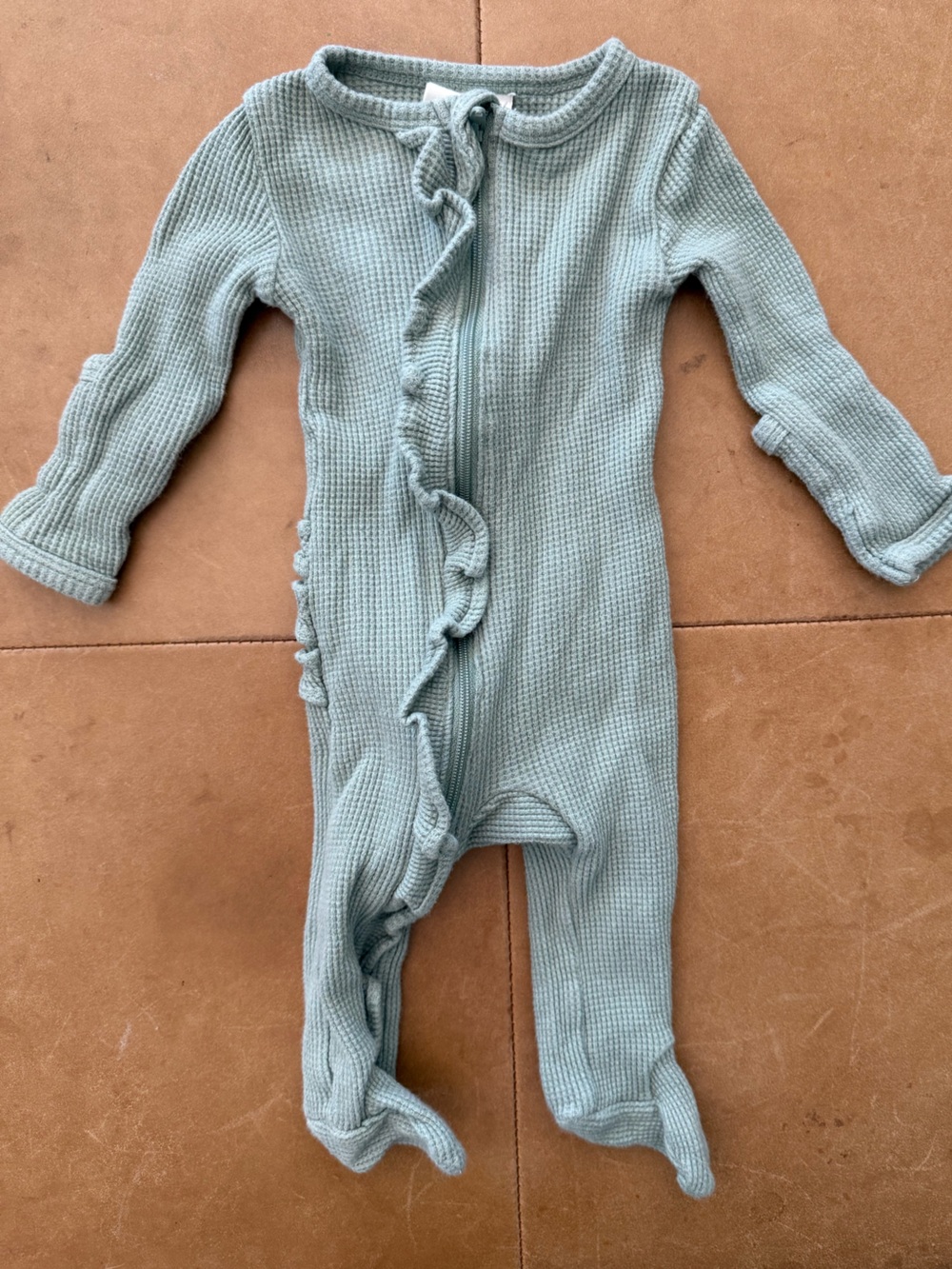 Spearmint Love Organic Cotton Footie 0-3M